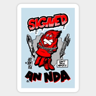 I signed an NDA Sticker